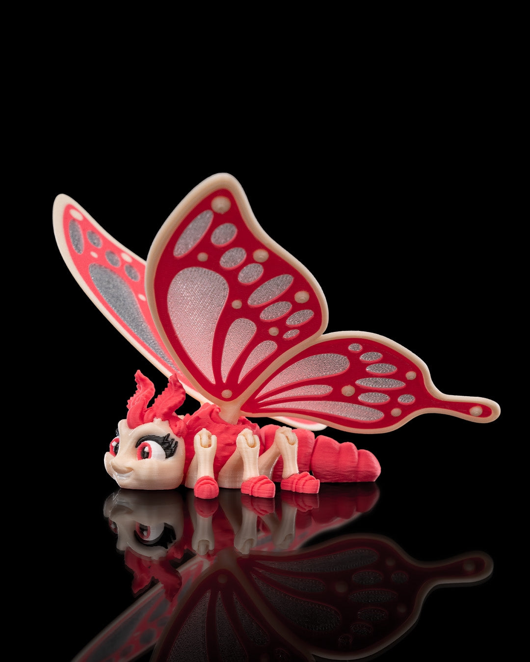 Butterfly – 3D-Printed Articulated Toy Bug