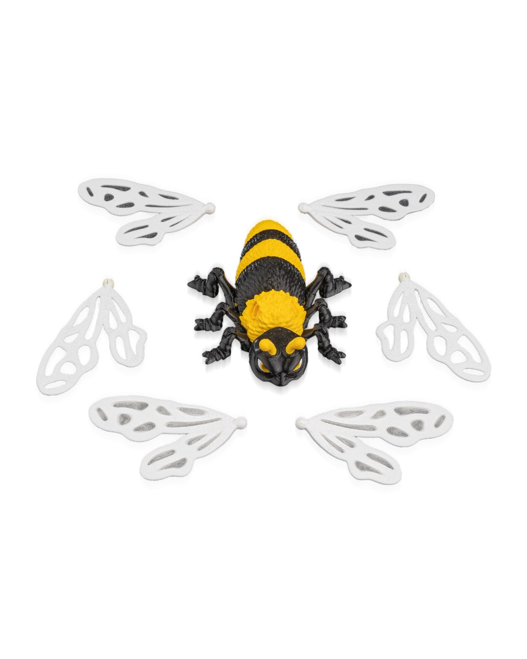 Bobby Bee – 3D-Printed Articulated Toy Bug