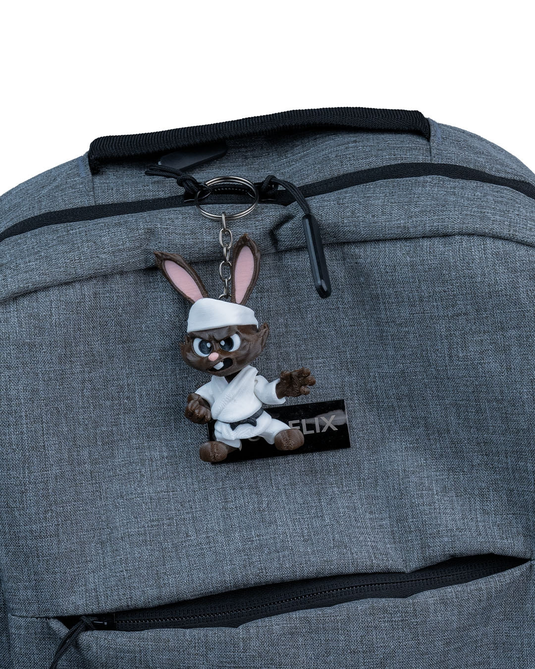 Bun Sensei– 3D Printed Articulated Toy & Keychain