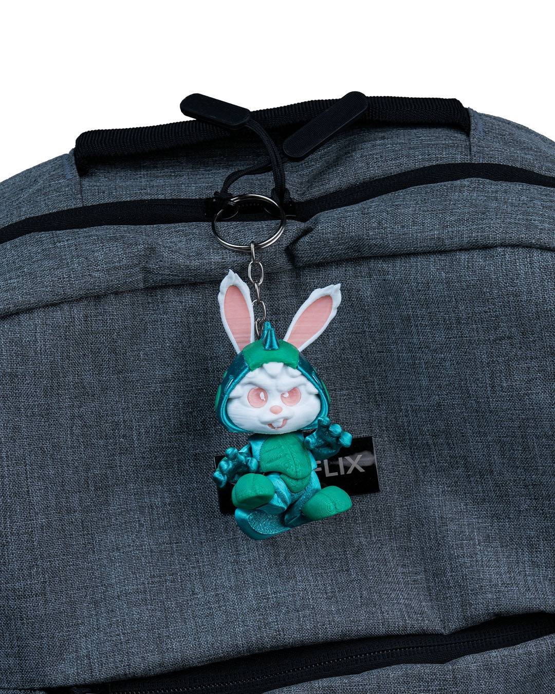 Bunnysaurus – 3D Printed Articulated Bunny Dinosaur Toy & Keychain