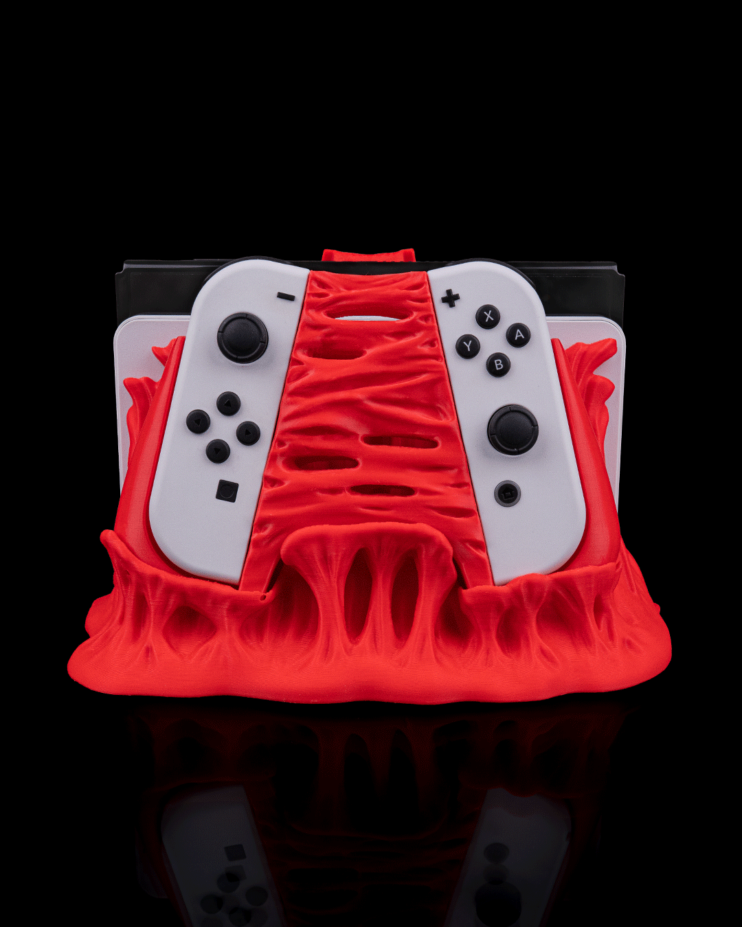 Stretch It - Dual Nintendo Switch Controller Grip | Ergonomic & Flexible Gaming Holder | 3D Printed Joy-Con Accessory