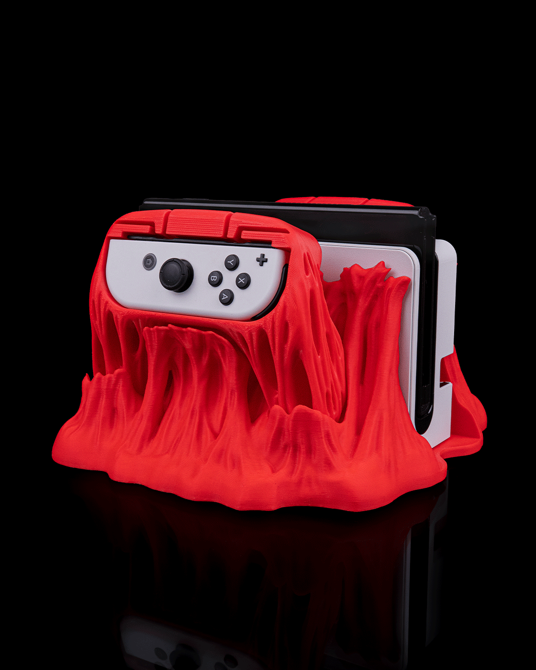 Stretch It - Dual Nintendo Switch Controller Grip | Ergonomic & Flexible Gaming Holder | 3D Printed Joy-Con Accessory