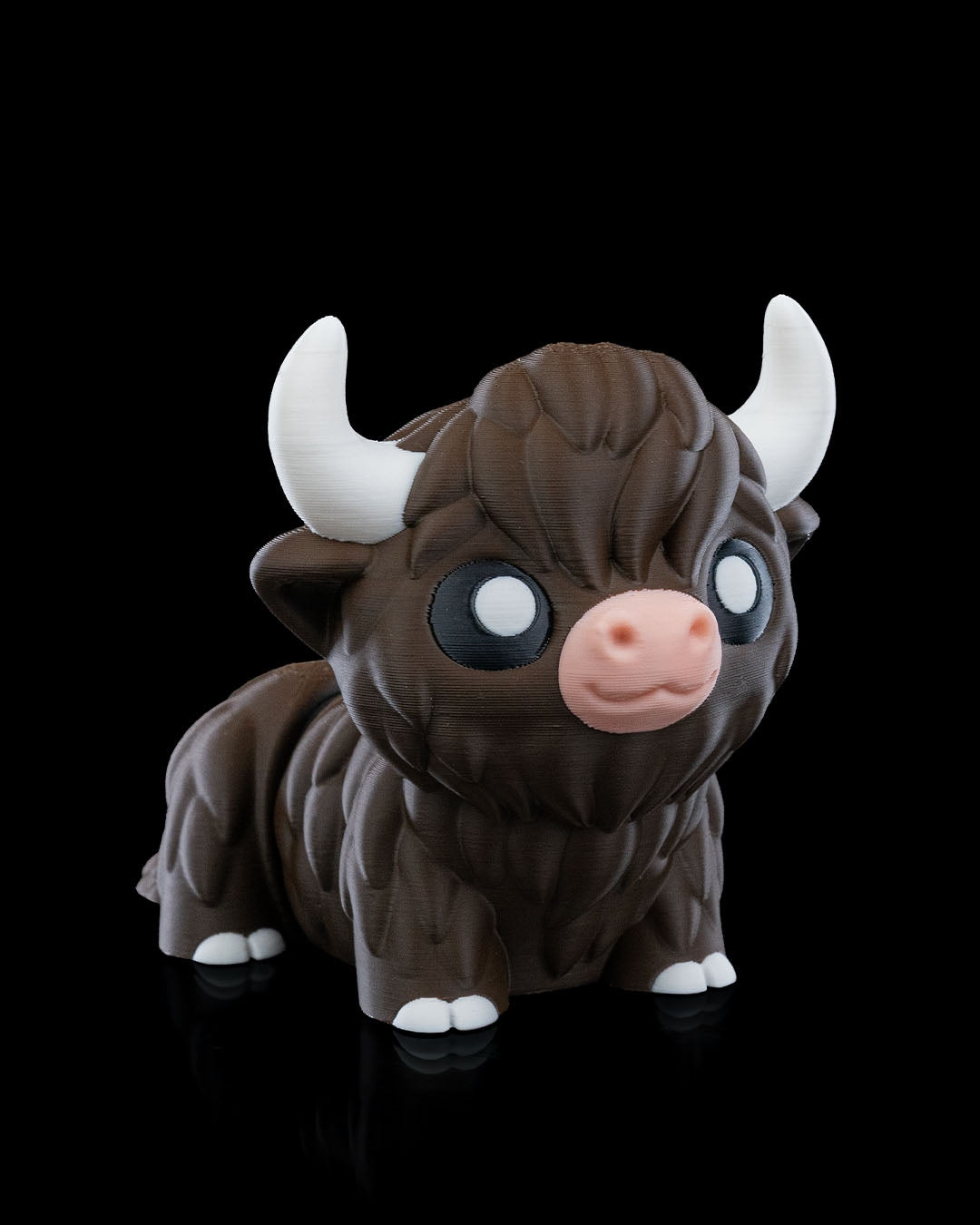 Jouet de poche et porte-clés Chill Highland Cow