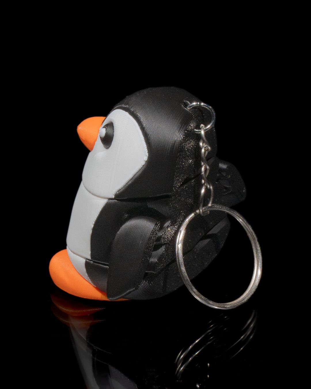 Chubby Penguin Pocket Pal Toy & Keychain