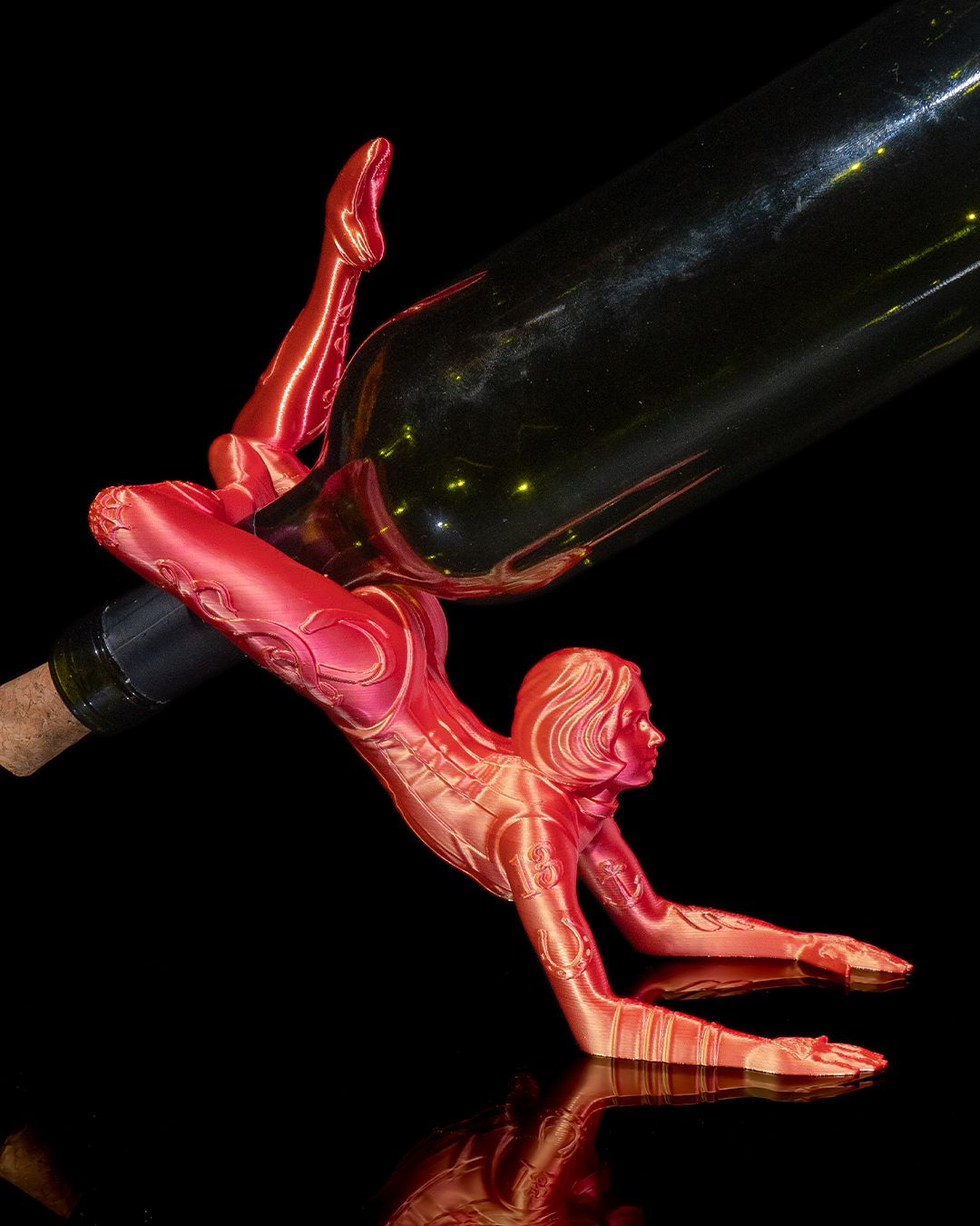 Contortionist Wine Holder