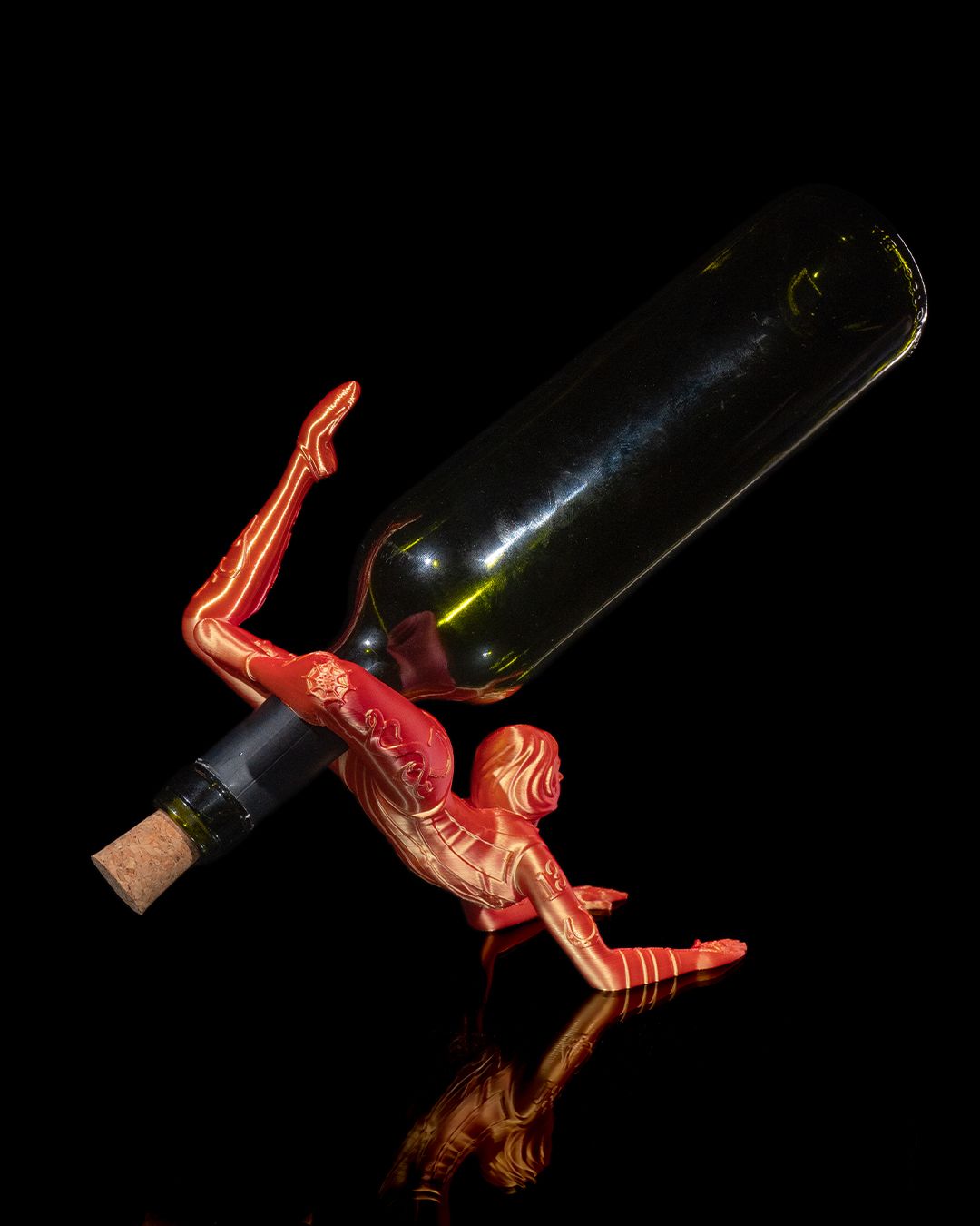 Contortionist Wine Holder