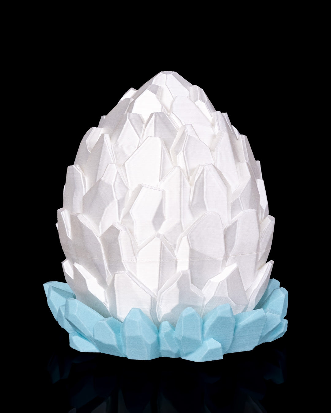 Crystallis Baby Dragon & Crystal Egg Set – Handcrafted Fantasy Figurines – 10cm Dragon -15cm Egg – Unique Collectible