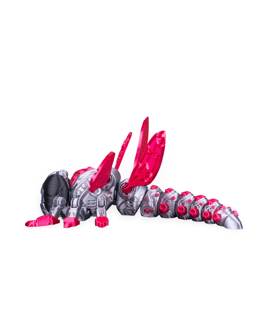 3D Printed Robo Bug AeroHunter Toy – Fast Articulated Sci-Fi Insect Predator Figurine for Kids, Adults, Collectors & STEM Play
