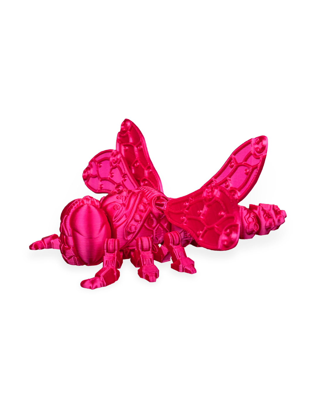 3D Printed Robo Bug AeroHunter Toy – Fast Articulated Sci-Fi Insect Predator Figurine for Kids, Adults, Collectors & STEM Play