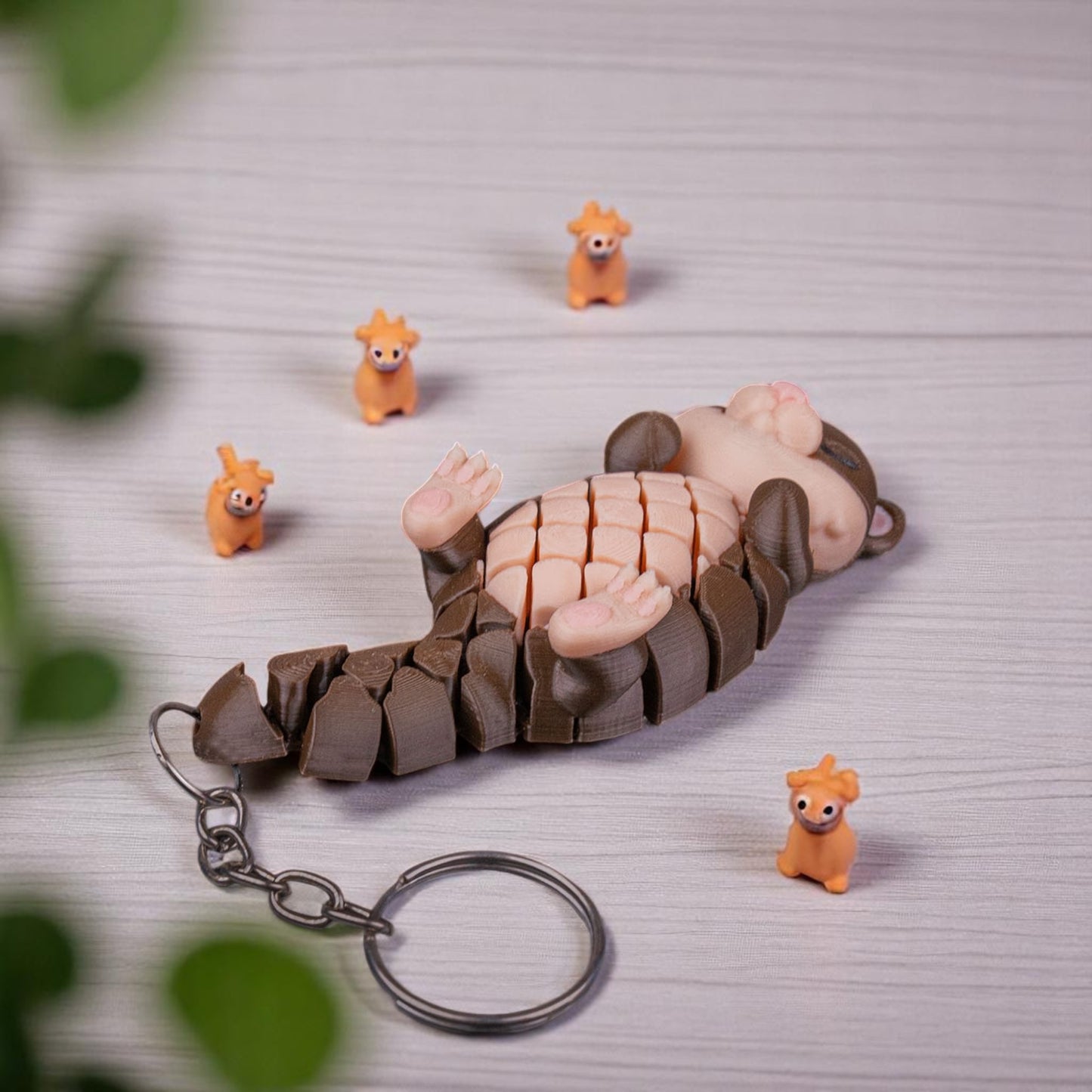 🦦 Dottie the Otter – 3D Printed Mesh Fidget Toy & Sea Creature Collectible