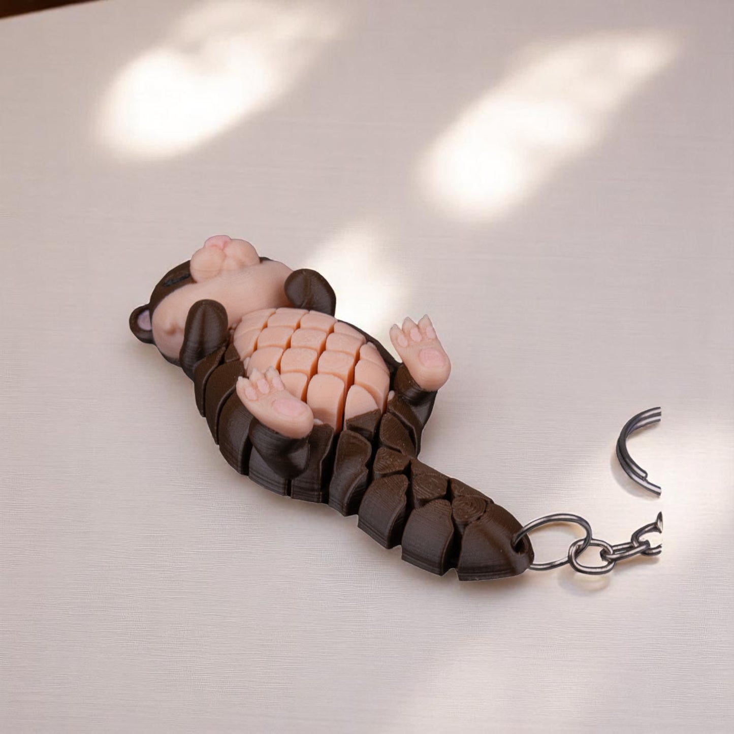 🦦 Dottie the Otter – 3D Printed Mesh Fidget Toy & Sea Creature Collectible
