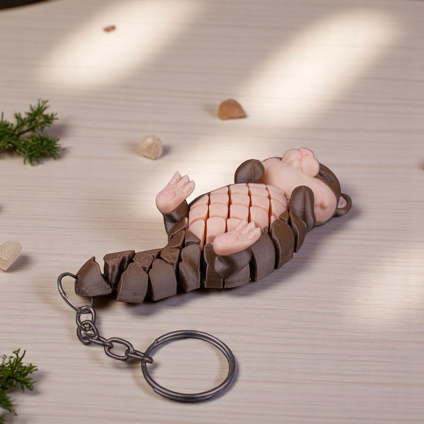 🦦 Dottie the Otter – 3D Printed Mesh Fidget Toy & Sea Creature Collectible