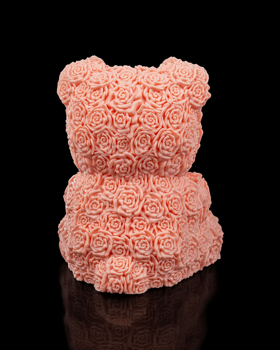 3D Printed Floral Bear Decor