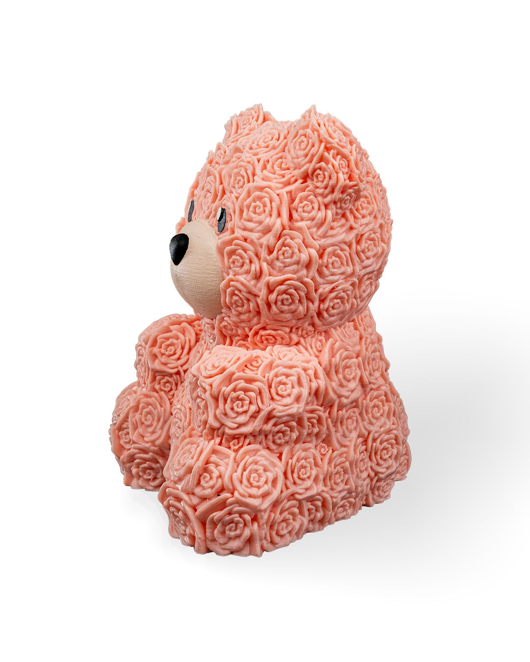 3D Printed Floral Bear Decor