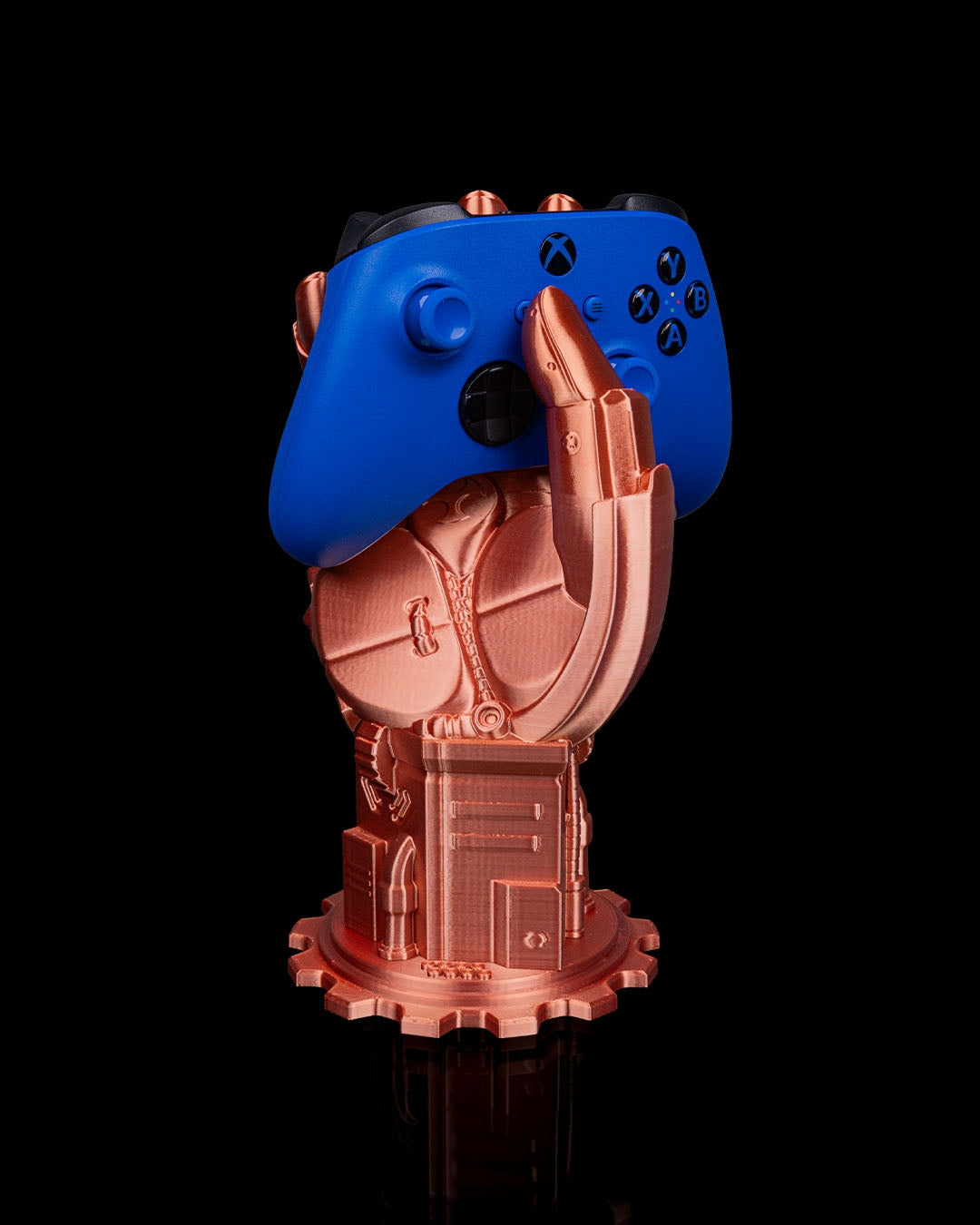 Gearbox Grab – 3D Printed Articulated Controller & Remote Holder | Mechanical Gaming Desk Organizer