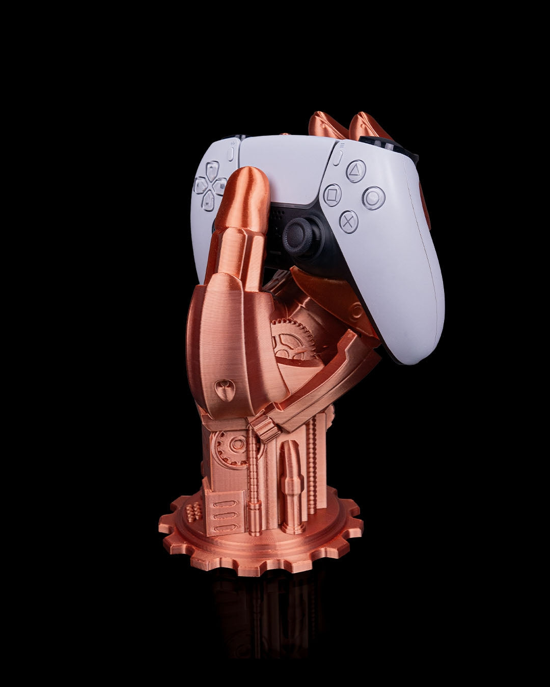 Gearbox Grab – 3D Printed Articulated Controller & Remote Holder | Mechanical Gaming Desk Organizer