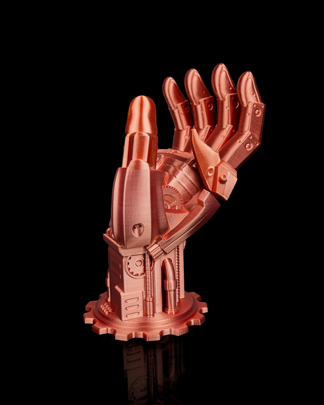 Gearbox Grab – 3D Printed Articulated Controller & Remote Holder | Mechanical Gaming Desk Organizer