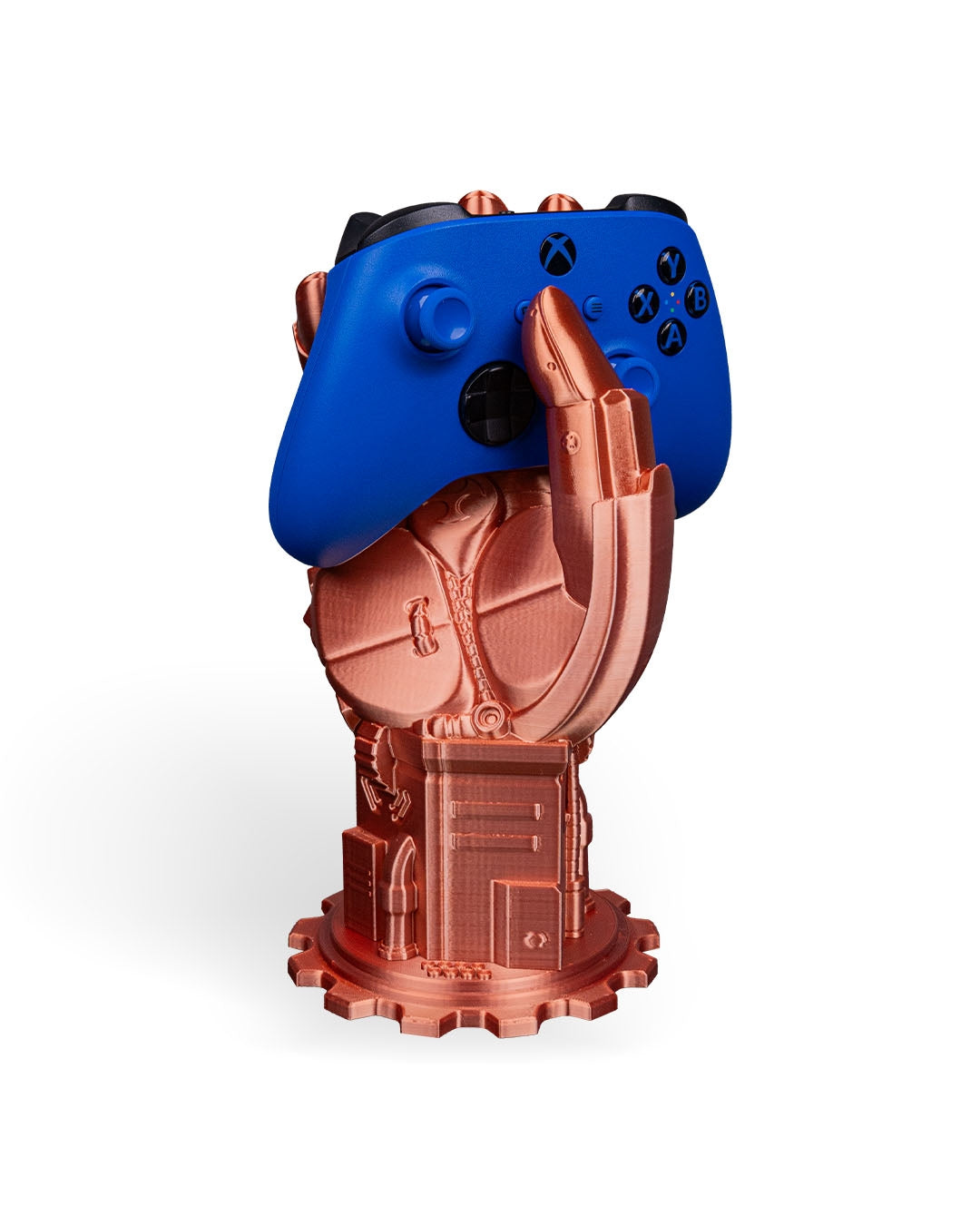 Gearbox Grab – 3D Printed Articulated Controller & Remote Holder | Mechanical Gaming Desk Organizer