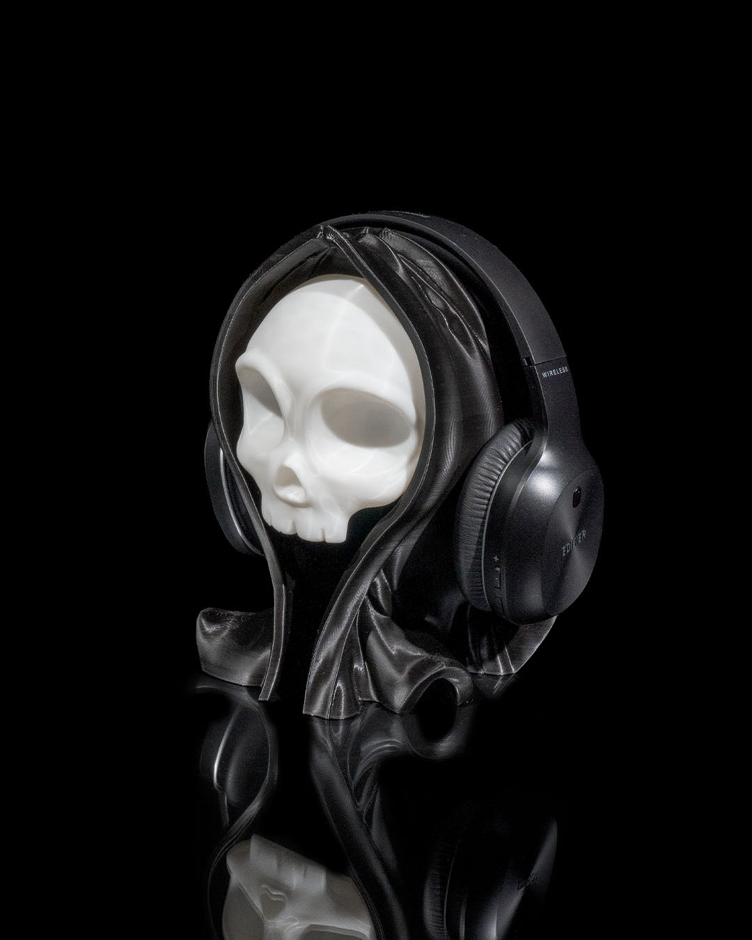 Grinning Reaper Headphone Holder