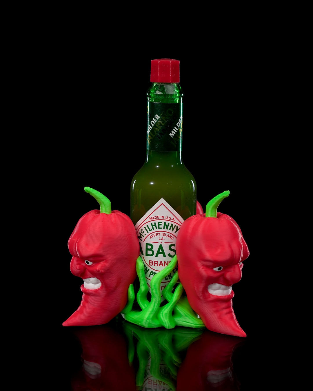 Porte-tabasco imprimé en 3D – Accessoire de cuisine fonctionnel