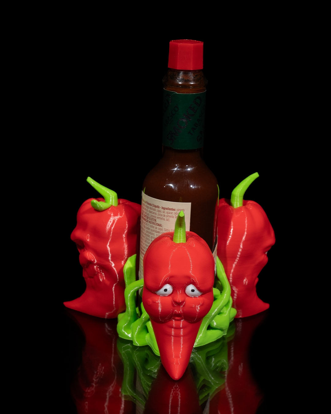 Porte-tabasco imprimé en 3D – Accessoire de cuisine fonctionnel