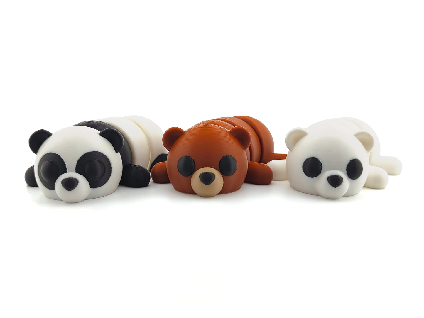 3D Printed Bear– Unique Animal Lover Gift, Desk Pet & Collectible Figurine