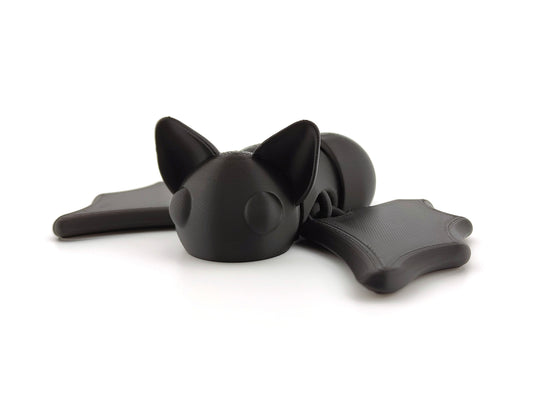 3D Printed Bat– Unique Animal Lover Gift, Desk Pet & Collectible Figurine