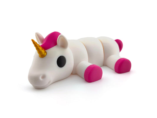 3D Printed Unicorn– Unique Animal Lover Gift, Desk Pet & Collectible Figurine