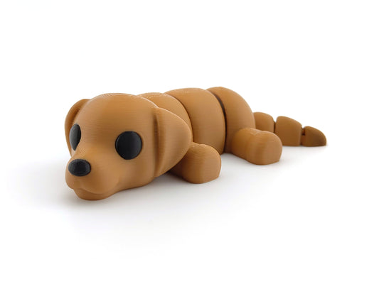 3D Printed Dog– Unique Animal Lover Gift, Desk Pet & Collectible Figurine