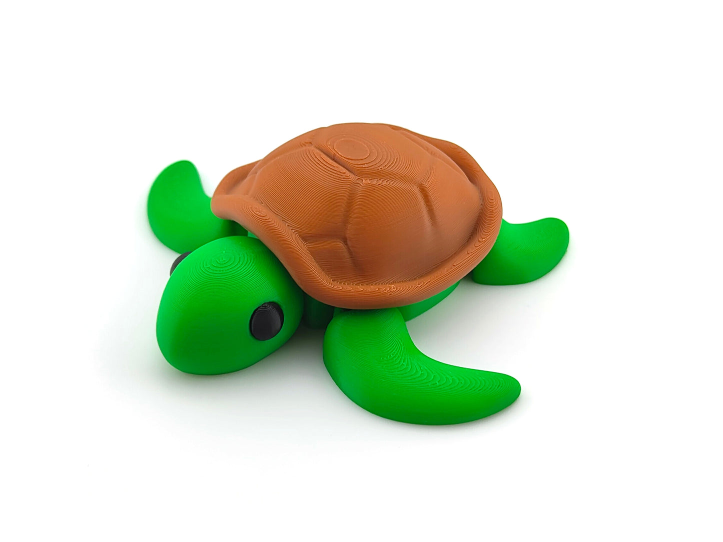 3D Printed Turtle– Unique Animal Lover Gift, Desk Pet & Collectible Figurine