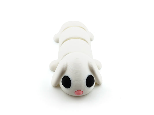 Charming 3D Printed Bunny – Unique Animal Lover Gift, Desk Pet & Collectible Figurine
