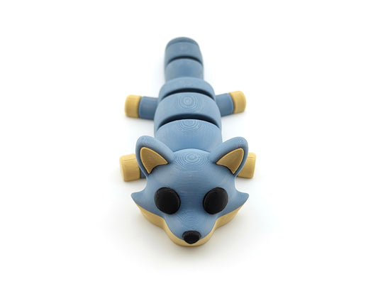 3D Printed Wolf– Unique Animal Lover Gift, Desk Pet & Collectible Figurine