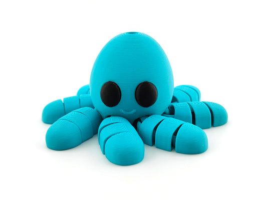 3D Printed Octopus– Unique Animal Lover Gift, Desk Pet & Collectible Figurine