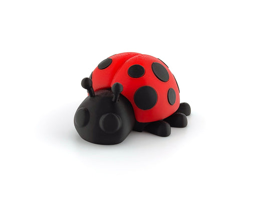 3D Printed Lady Bug– Unique Animal Lover Gift, Desk Pet & Collectible Figurine