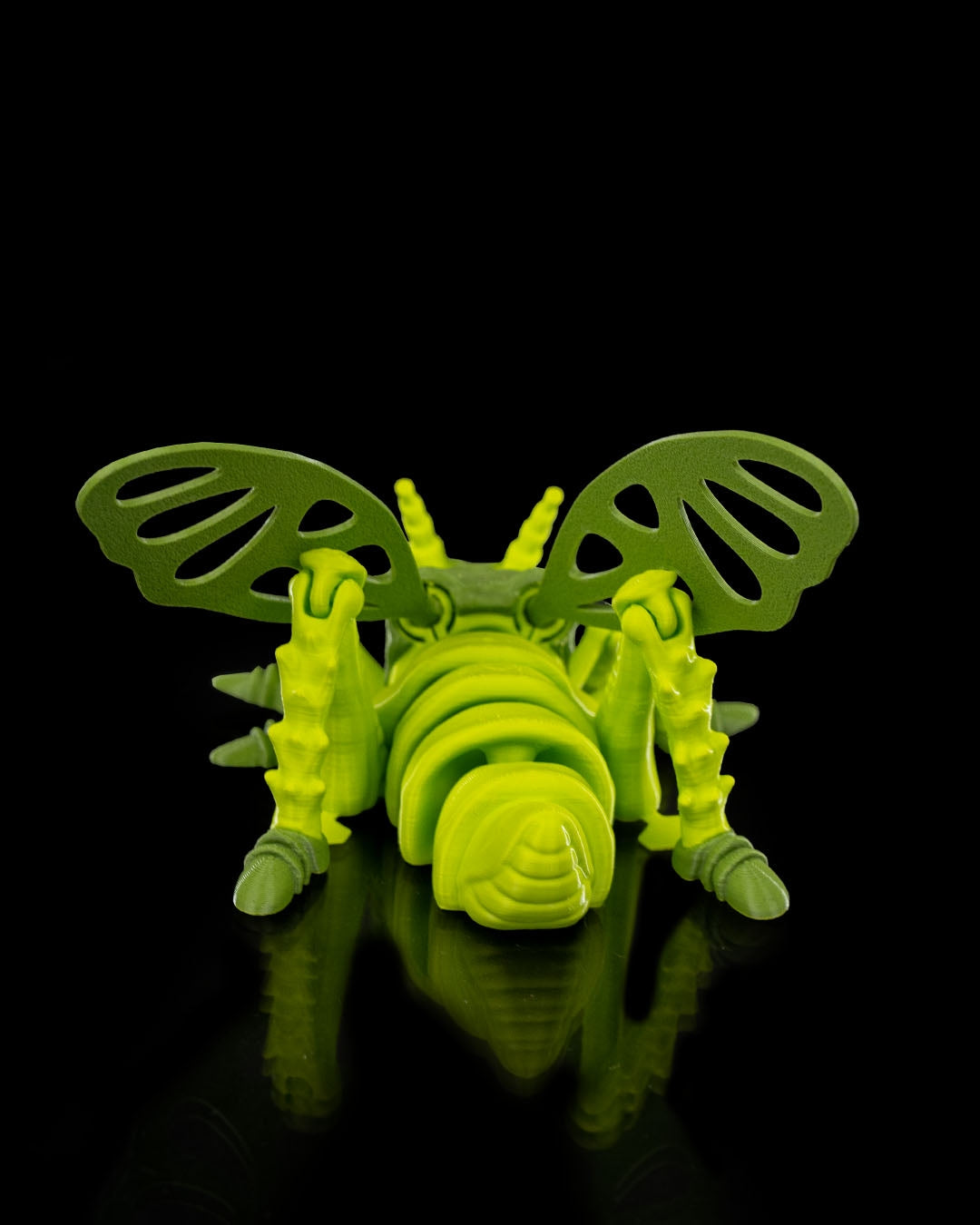 Jimmy Grasshopper – 3D-gedruckter beweglicher Spielzeugkäfer