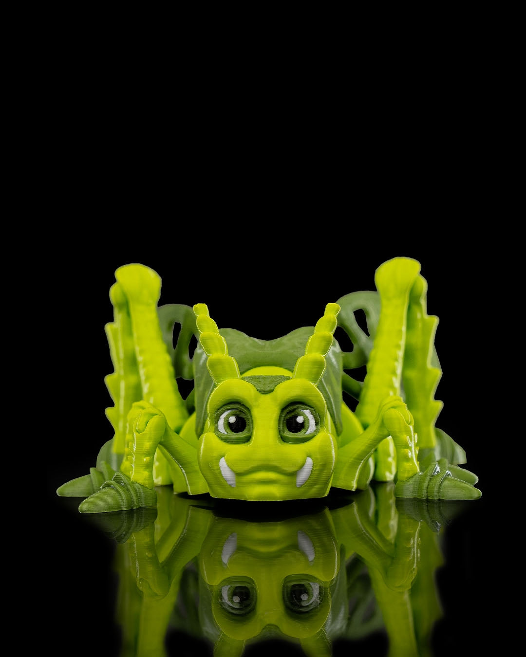 Jimmy Grasshopper – 3D-Printed Articulated Toy Bug