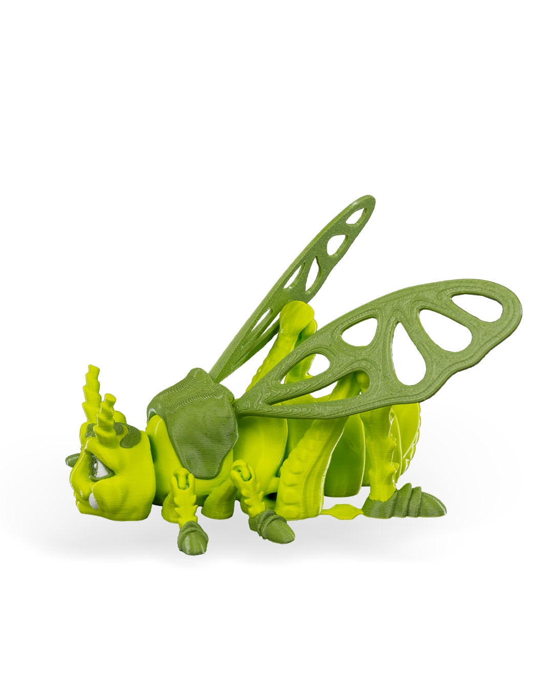 Jimmy Grasshopper – 3D-Printed Articulated Toy Bug