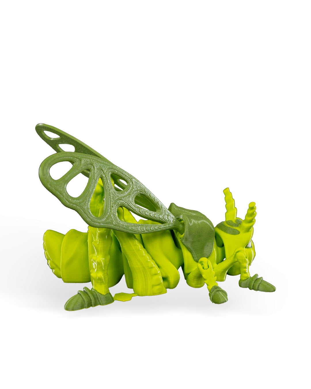 Jimmy Grasshopper – 3D-Printed Articulated Toy Bug