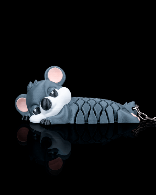 Lara the Koala – Articulated Mesh Koala Toy | Flexi Creature Fidget