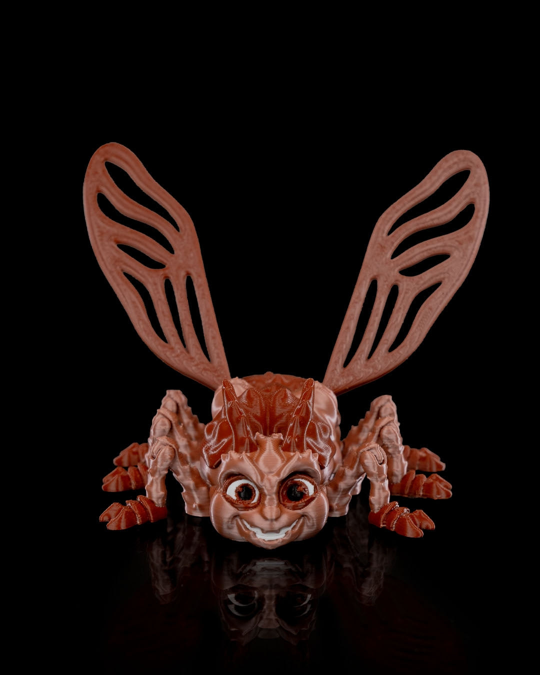 Larry the Cockroach – 3D-Printed Articulated Toy Bug