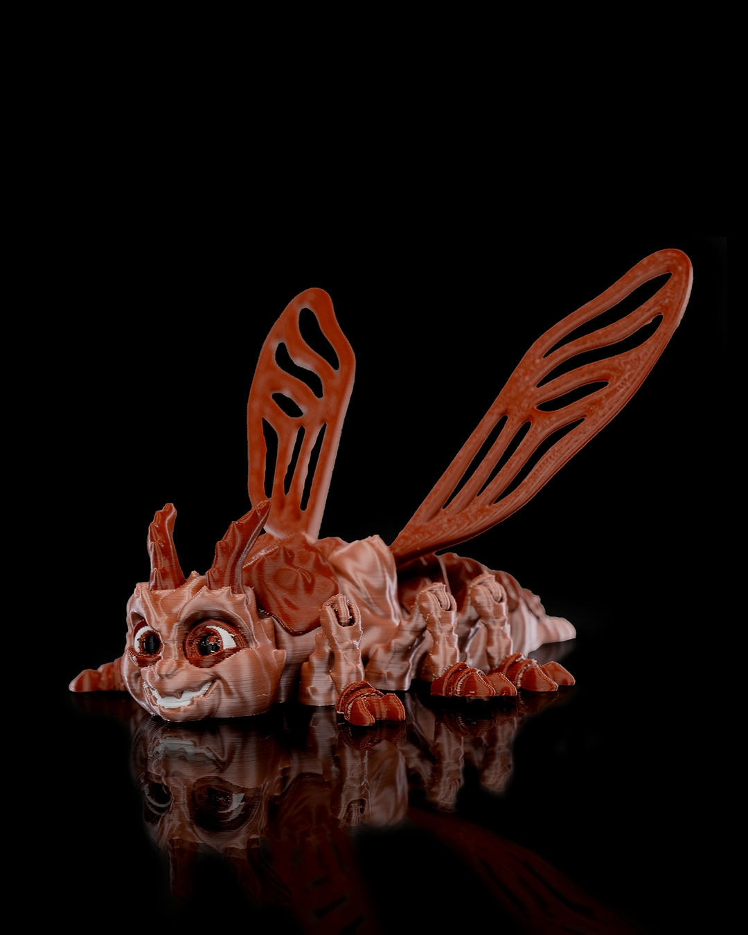 Larry the Cockroach – 3D-Printed Articulated Toy Bug