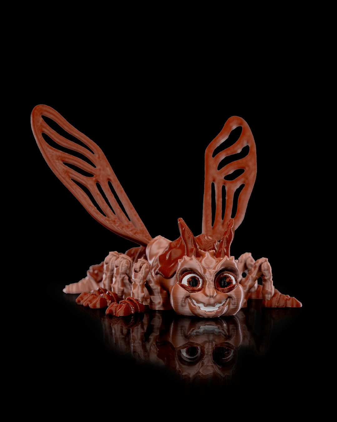 Larry the Cockroach – 3D-Printed Articulated Toy Bug