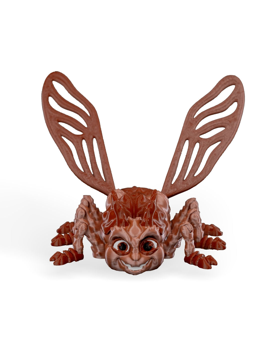 Larry the Cockroach – 3D-Printed Articulated Toy Bug