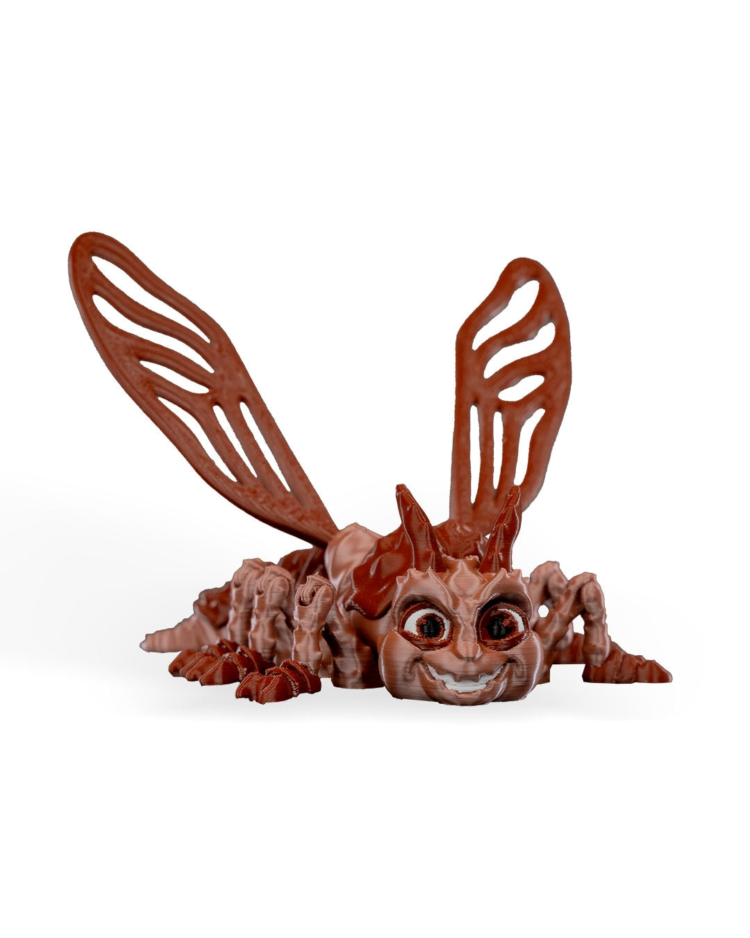 Larry the Cockroach – 3D-Printed Articulated Toy Bug