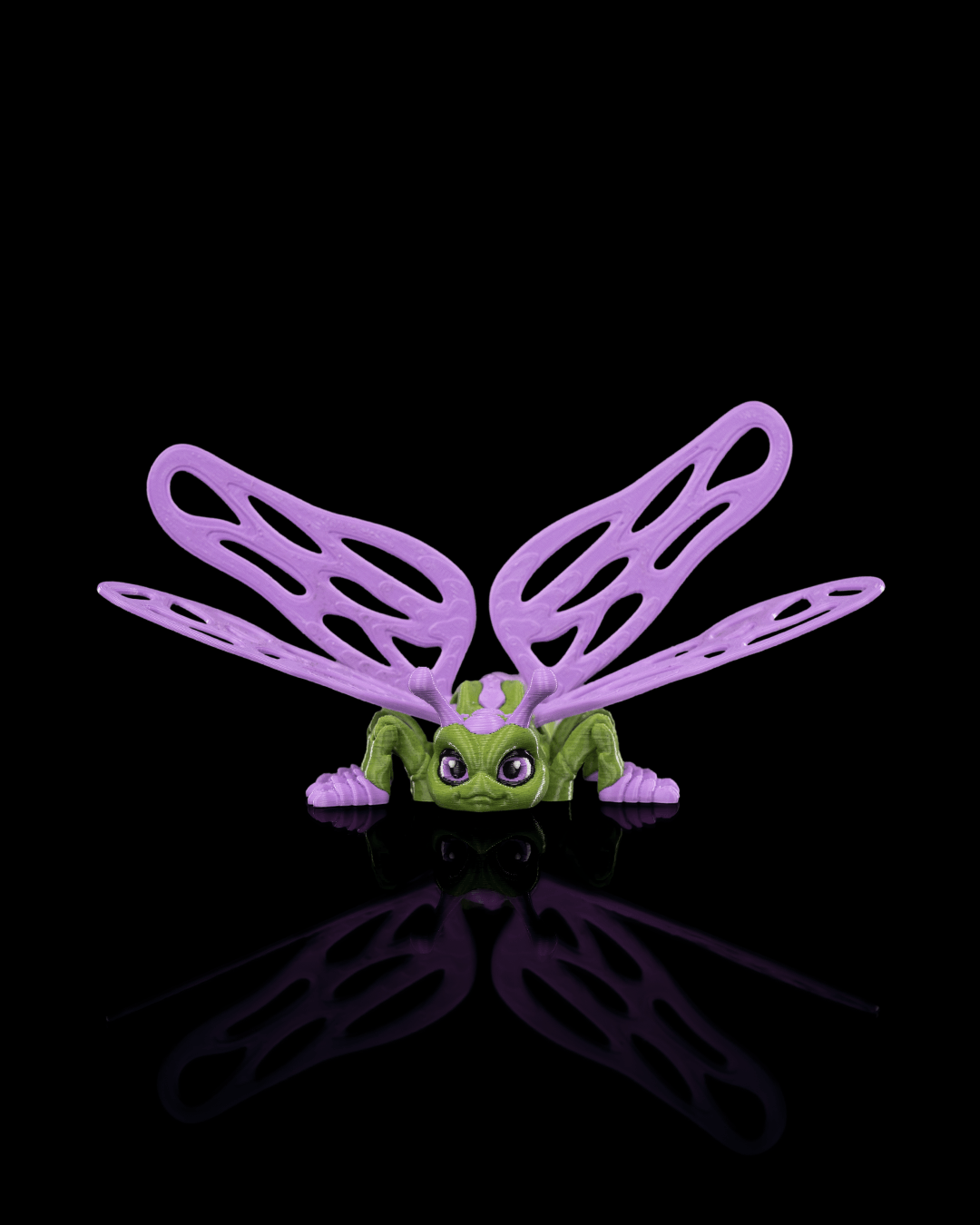 Lenny Dragonfly – Insecte jouet articulé imprimé en 3D