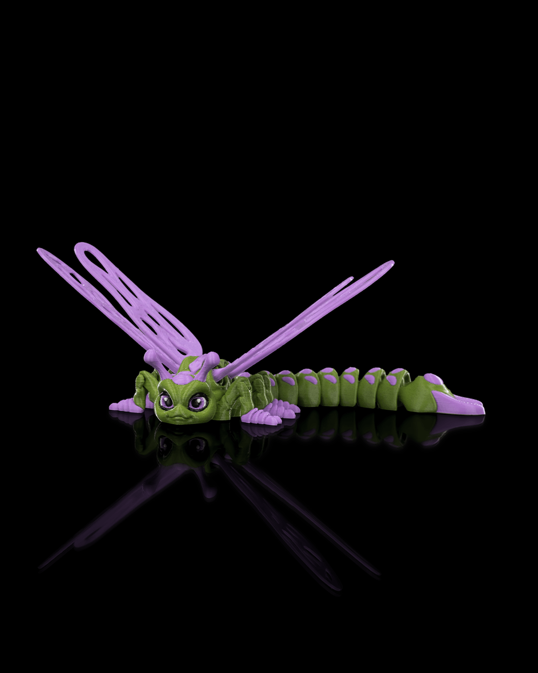 Lenny Dragonfly – 3D-Printed Articulated Toy Bug