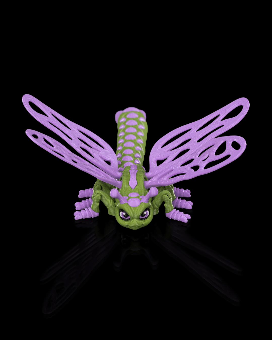 Lenny Dragonfly – Insecte jouet articulé imprimé en 3D