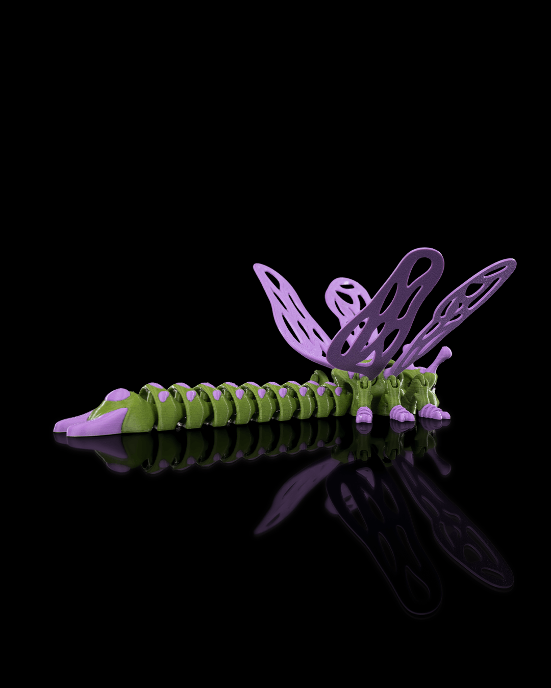 Lenny Dragonfly – 3D-Printed Articulated Toy Bug