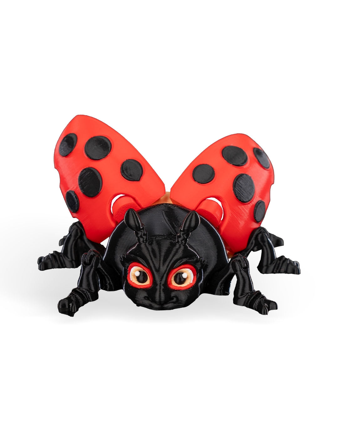 Lilly the Ladybug – 3D-Printed Articulated Toy Bug