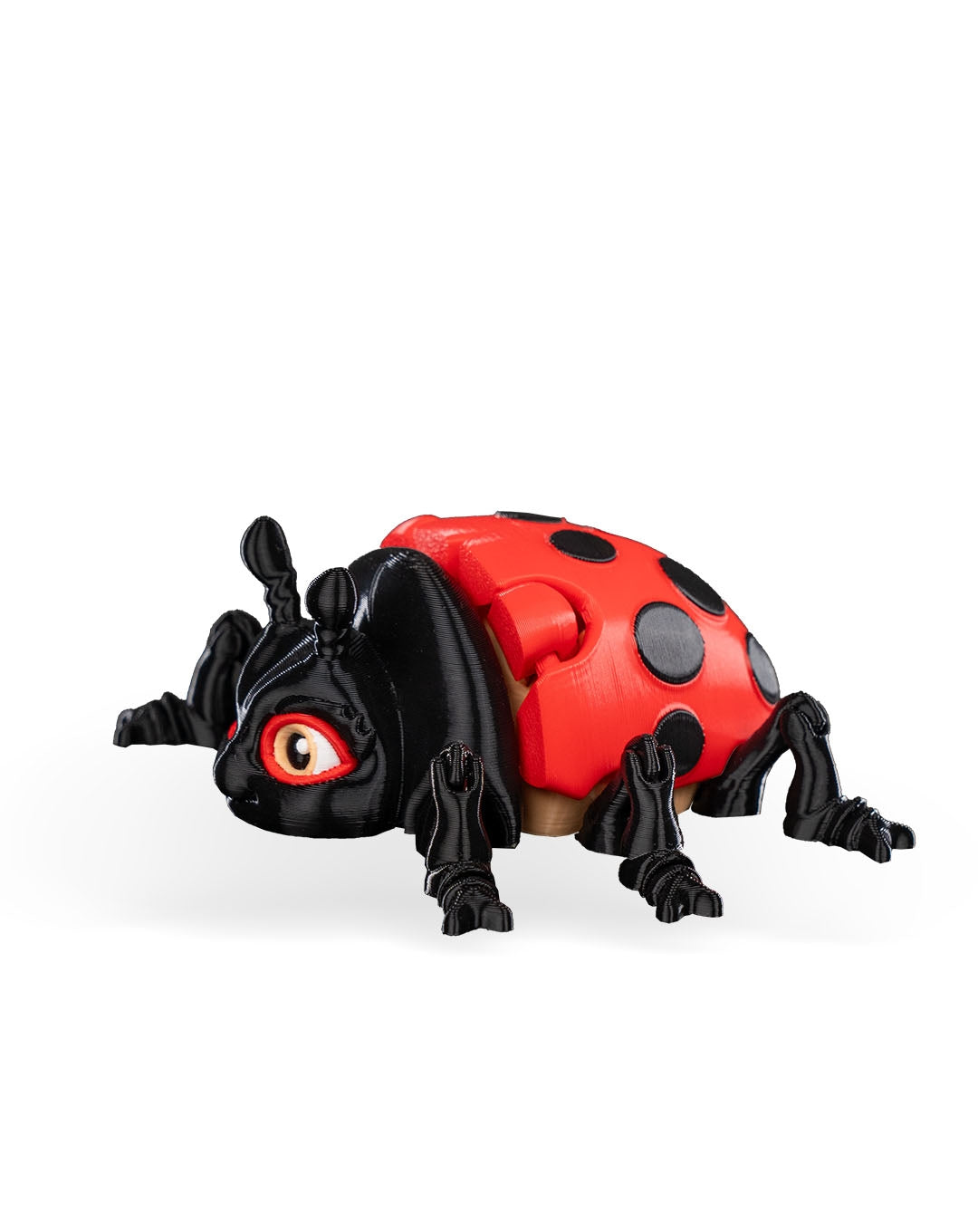 Lilly the Ladybug – 3D-Printed Articulated Toy Bug